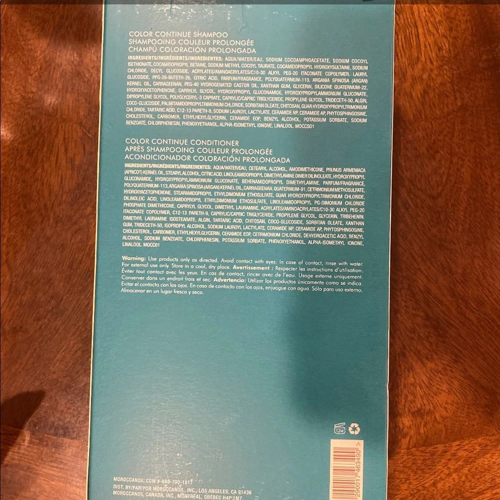 Moroccanoil Color Complete Shampoo Conditioner
